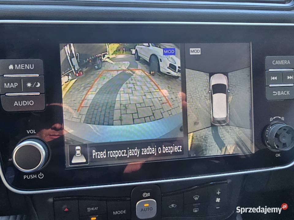 Bezwypadkowy Nissan leaf 62 kWh bose Leaf Myślenice