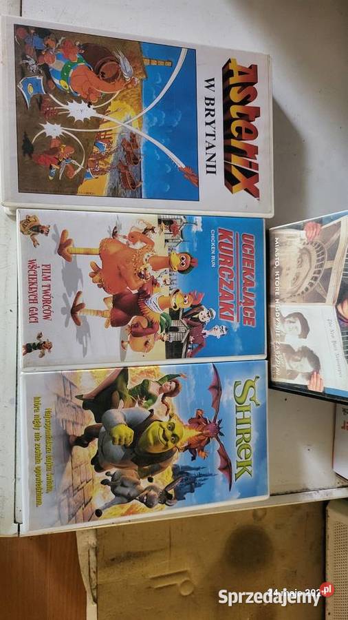 Kaset VHS z bajkami pomorskie Słupsk