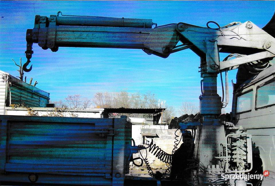 HDS PAGLIERO 12t na wysięgu 60m 2009r lubuskie Świebodzin