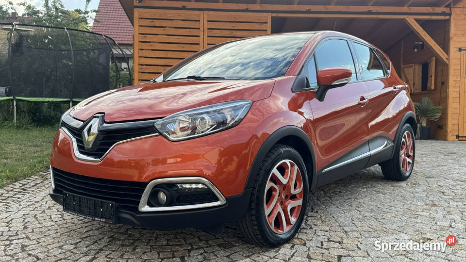 Renault Captur 09 Turbo 90 z Niemiec Nawigacja wielofunkcyjna kierownica Strzegom