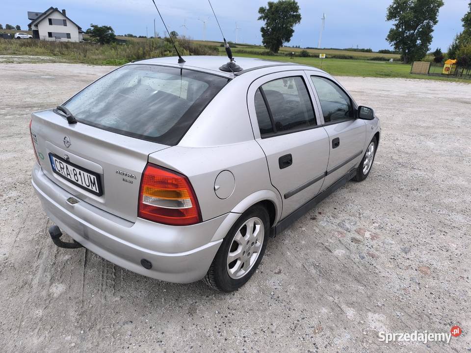 Opel Astra 16 16v LPG 2031 Piotrków Kujawski sprzedam