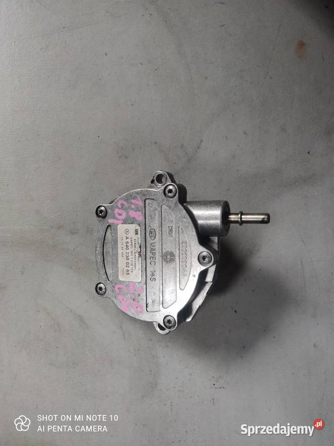 Pompa Vacum Mercedes 15 CDI A6402300265 świętokrzyskie Suchedniów