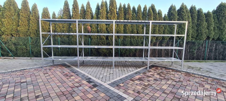 Regały magazynowe z demontażu 80gł x 180 x250 wielkopolskie Radomierz