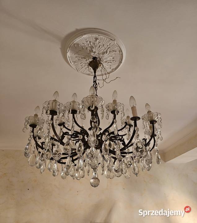 Luksusowy żyrandol kryształowy Maria Teresa 18 dolnośląskie Wałbrzych