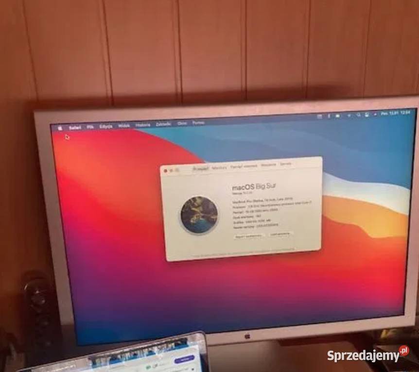 monitor komputerowy cinema HD display Apple Mac 25" i większe Mikołów