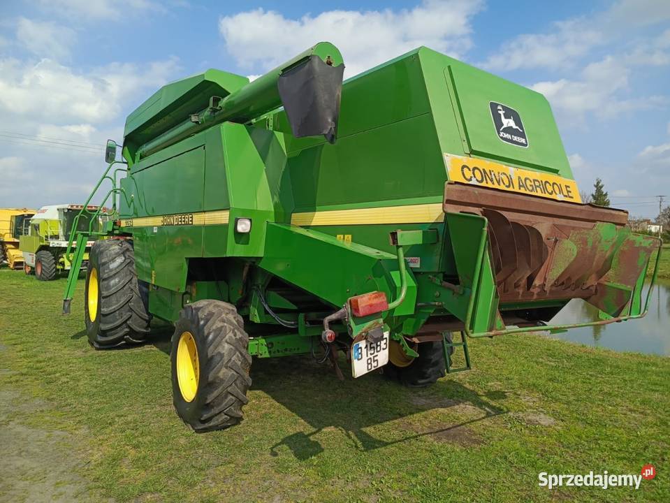 Kombajn John Deere 2264 98 r Heder 6 m z wózkiem Czersk sprzedam