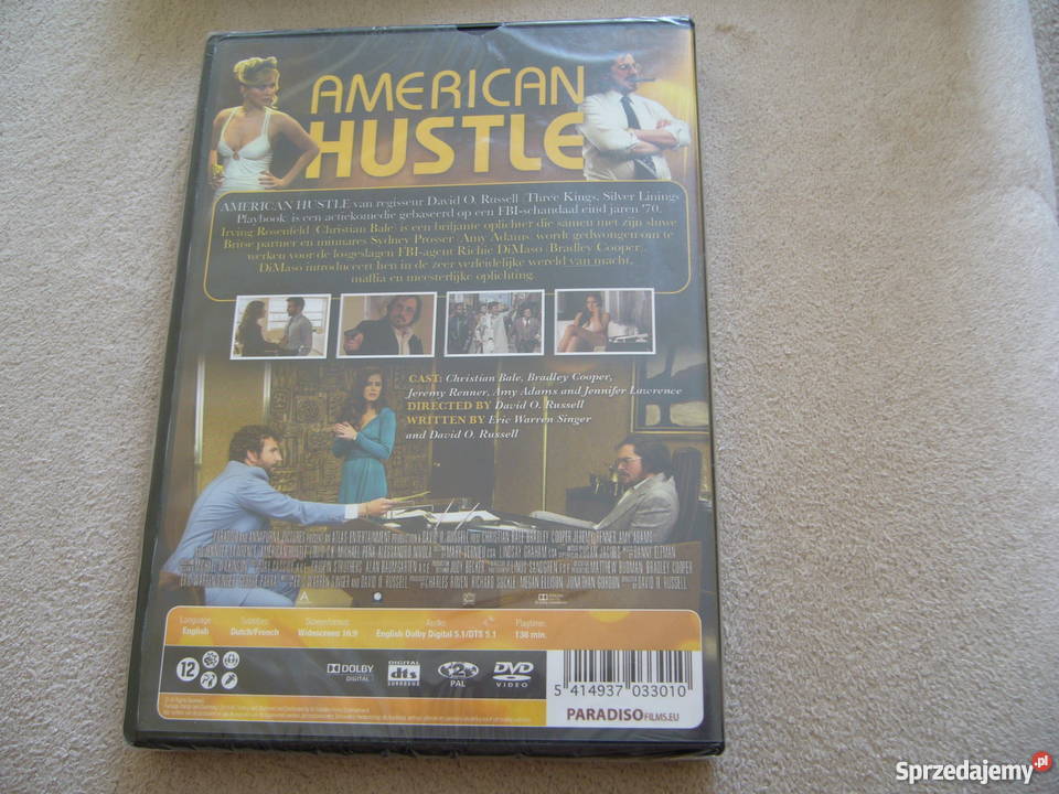 Sprzedam film American HustledvdNowy