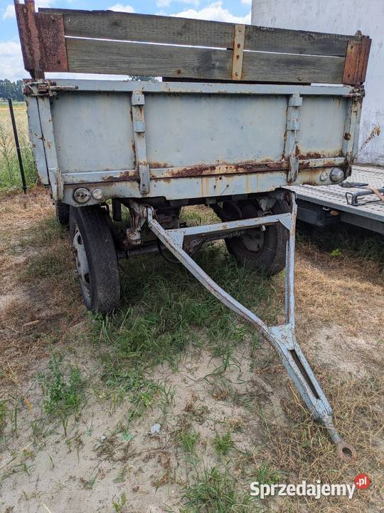 Przyczepa sztywna możliwy transport Sieradz