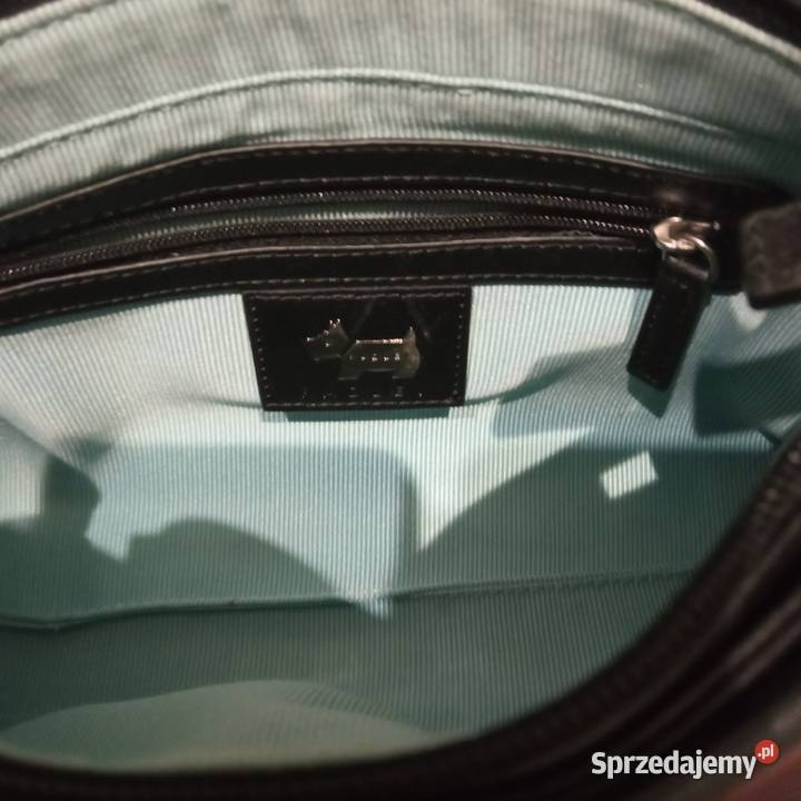 Radley London czarna skórzana torebka damska Galanteria i dodatki zachodniopomorskie Koszalin