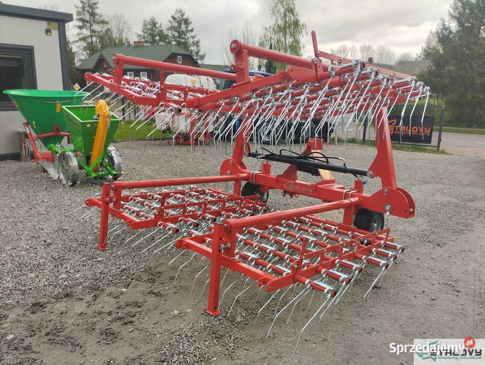 Brona chwastownik JARMET 6m hydraulicznie nieuszkodzony Barchaczów