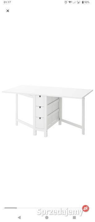 Stół rozkładany biały Ikea Lubliniec sprzedam