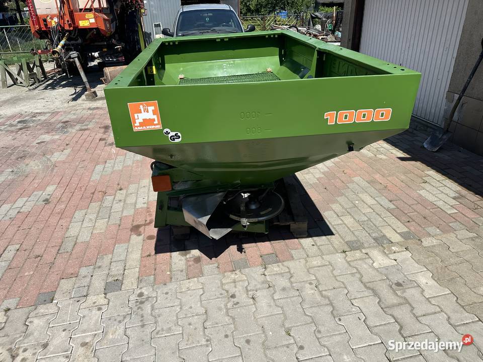 Rozsiewacz Amazone ZAM Novis 1500l Rolnictwo