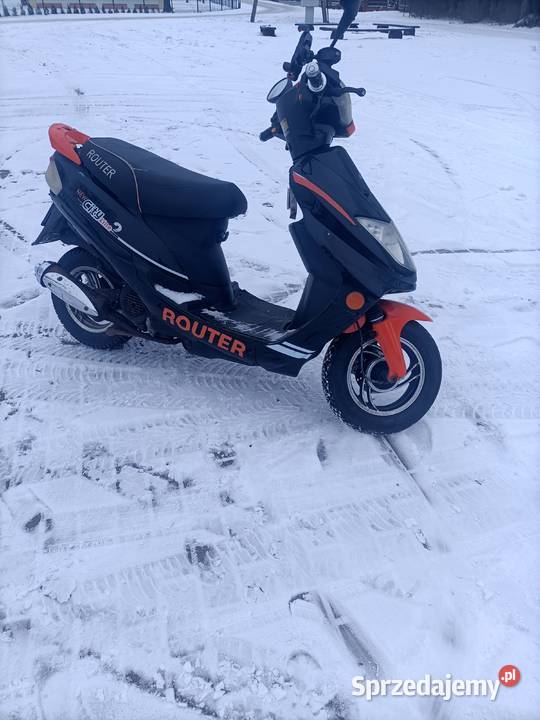 Romet Router city Line 2 50cc 2017r benzyna kujawsko-pomorskie Łabiszyn