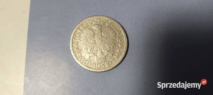Monety PRL 2 1958 r Numizmatyka Gliwice