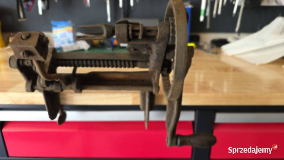 Lathe Type Apple Parers stara obieraczka do Nysa
