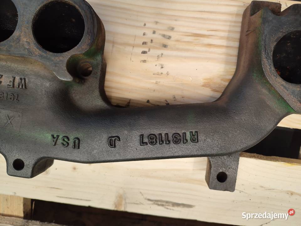 Kolektor wydechowy silnika 6081TRW12 JOHN DEERE Pozostałe Wilkowo sprzedam