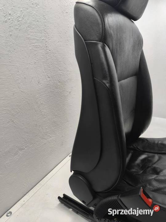 FOTEL LEWY PRZÓD SKÓRA GRZANY BMW E61 wielkopolskie