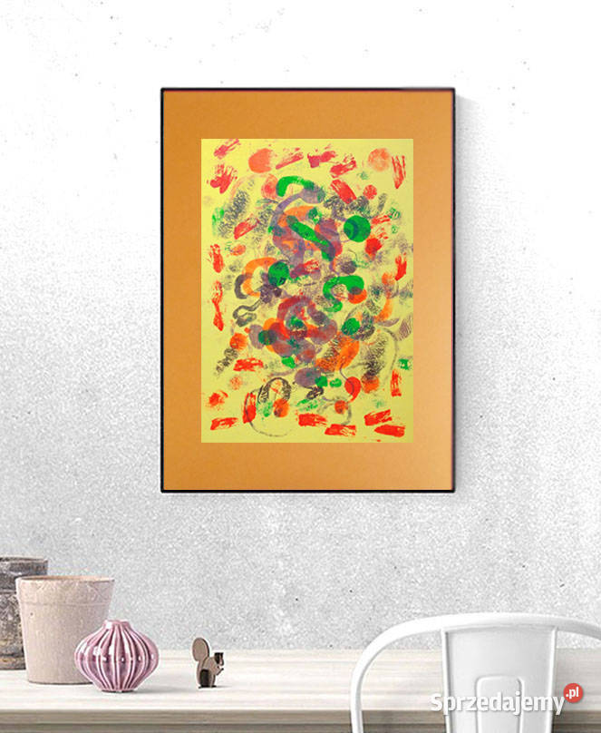 abstrakcja do pokoju obraz do loftu abstrakcyjny Dekoracje i ozdoby Poznań