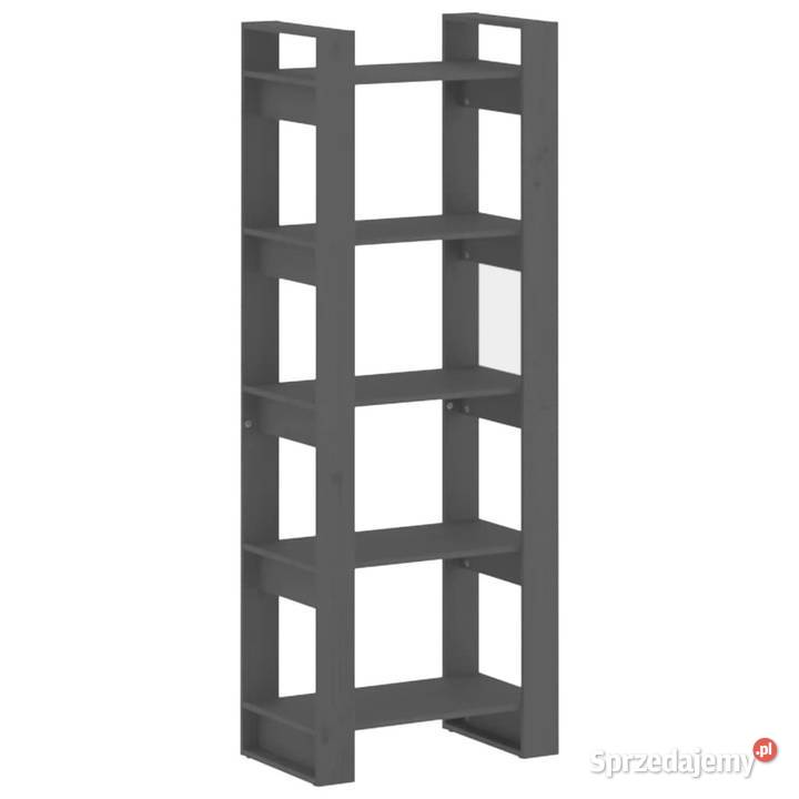 Regał na książkiprzegroda szary 60x35x160 mazowieckie Warszawa sprzedam