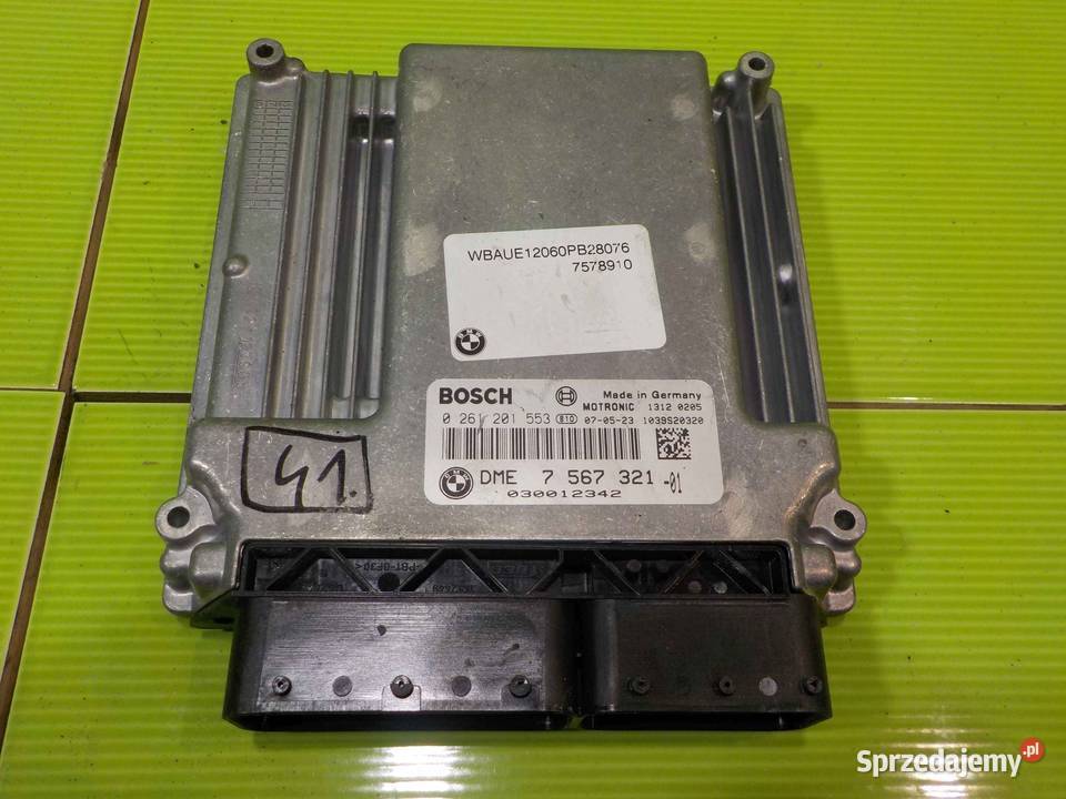 BMW 1 E87 16 B 07r sterownik komputer silnika Suków