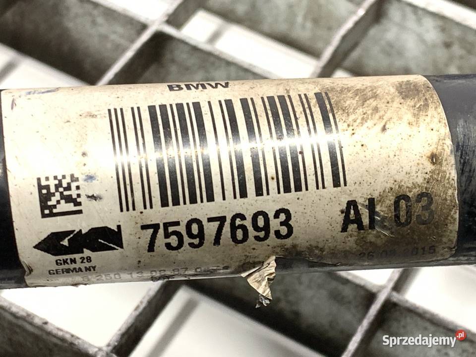 PÓŁOŚ LEWY PRZÓD BMW F30 7597693 20 245 1118