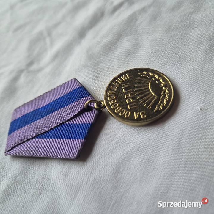 Medal wyzwolenie Pragi CCCP Brzesko
