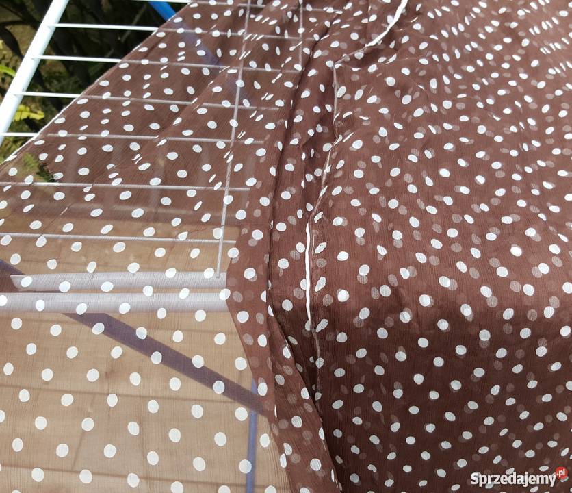 jedwab w groszki Myszków