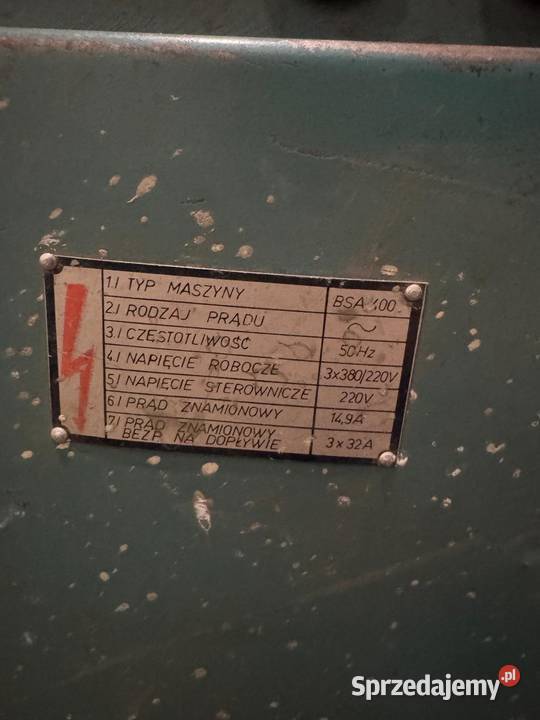 Przecinarka ścierna do metalu BSA400 1990 r Ząbki sprzedam