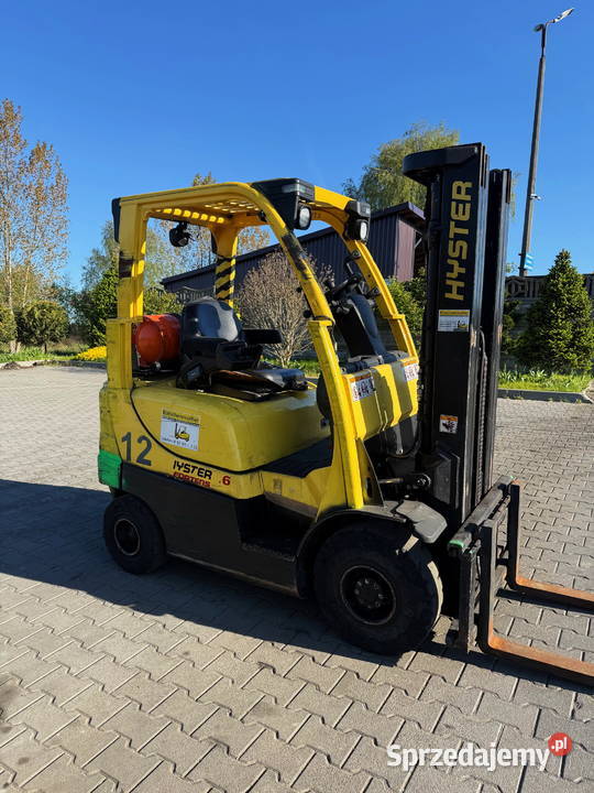 wózek widłowy HYSTER H16FT Triplex 450m 2007r Wózki widłowe łódzkie Działoszyn
