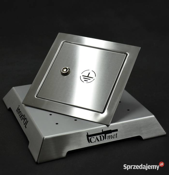 Drzwiczki rewizyjne uziomu 200 x 200 INOX małopolskie Bochnia