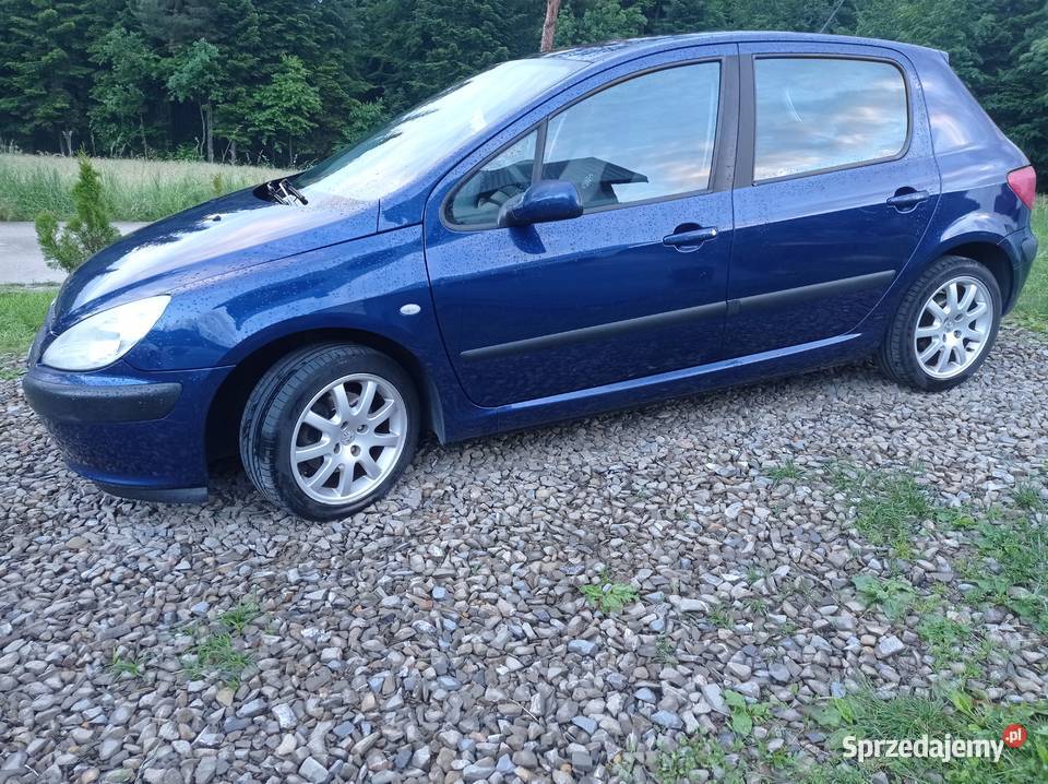 Peugeot 307 16 benzyna 171 przebiegu aluminiowe felgi Kąclowa