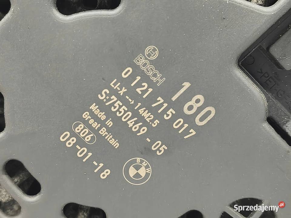 ALTERNATOR BMW E90 E87 20 i bosch 0121715017