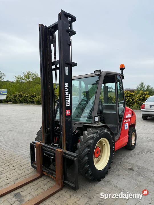 wózek widłowy terenowy MANITOU MSI30D Perkins Działoszyn sprzedam