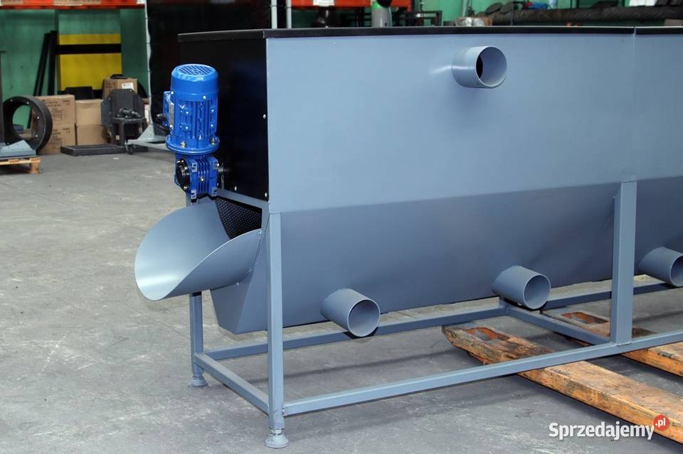 Przesiewacze bębnowe i stół wibracyjny do peletu Poznań