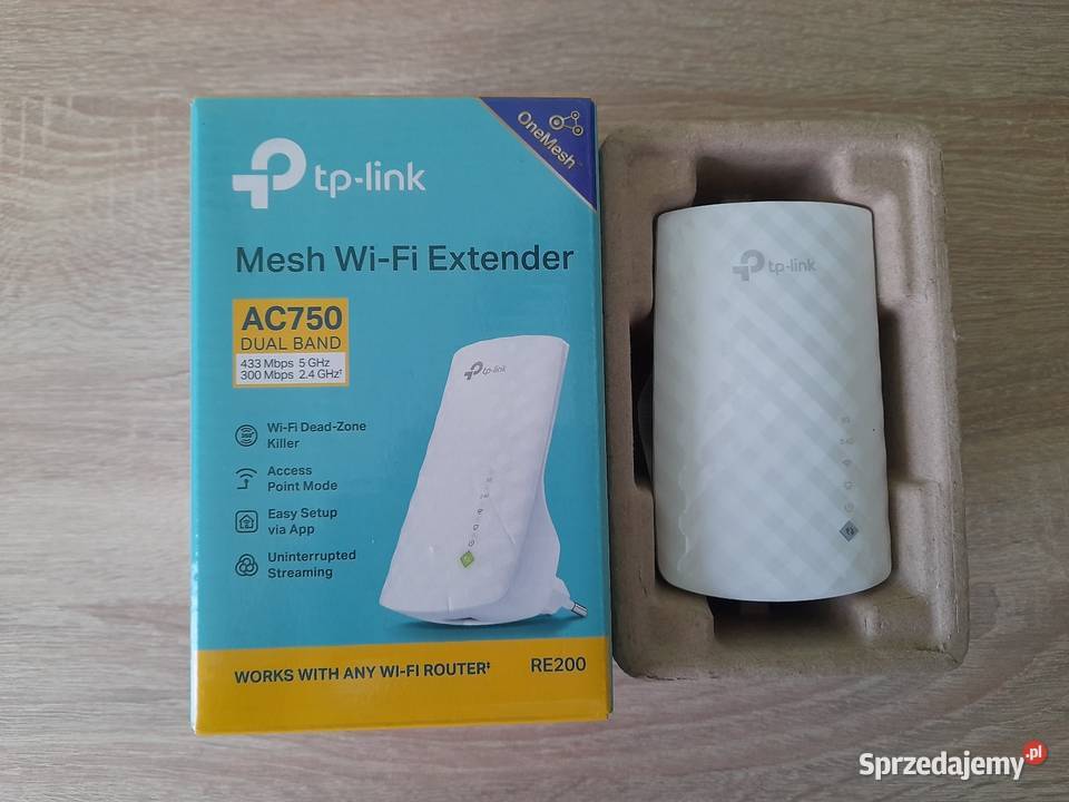 Sprzedam wzmacniacz sieciowy wifi tplink AC750 Olsztyn