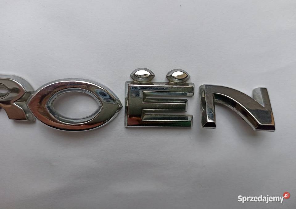 Napis emblemat Citroen C3 0509r Lipno