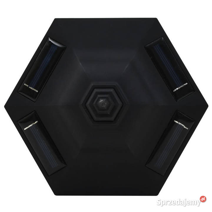 Zewnętrzne lampy solarne LED 3 czarne WM44471 mazowieckie Warszawa