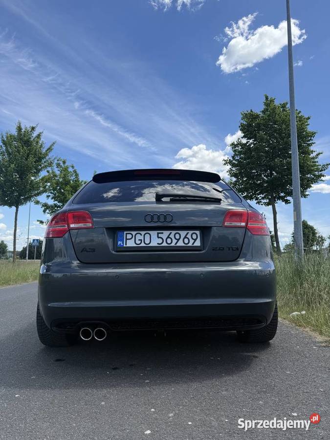 Audi A3 8P Sportback SLine Quattro najbogatsza Grodzisk Wielkopolski