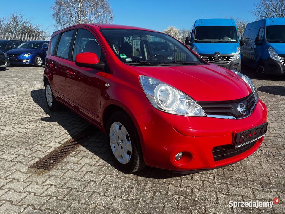 NISSAN NOTE  1.4 benzyna EZ.09/2009 65KW 90PS