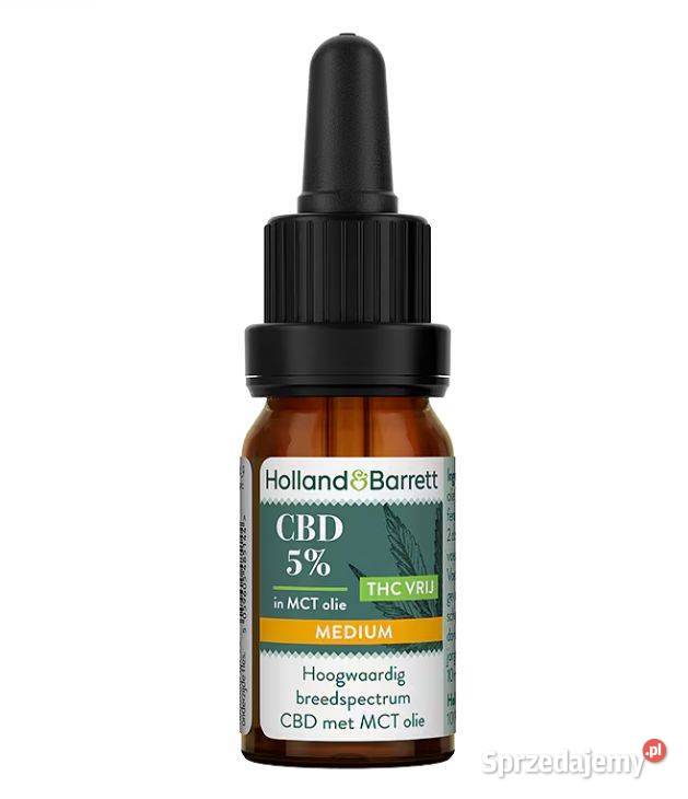 Olejek CBD Holland Barrett 5 10ml Oryginalny łódzkie Łódź