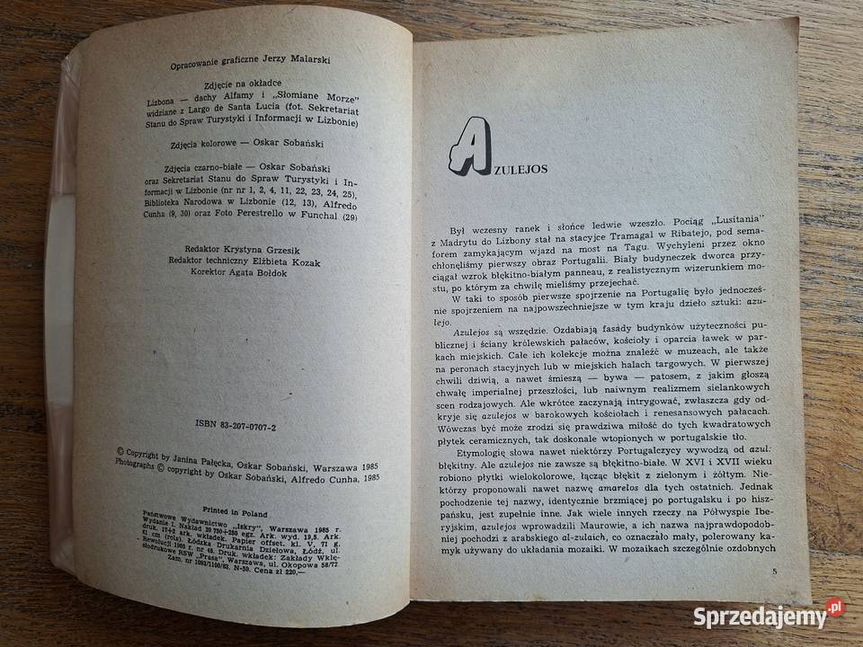 Lizbońskie ABC JPałęcka O Sobański Książki naukowe i popularnonaukowe Kraków sprzedam