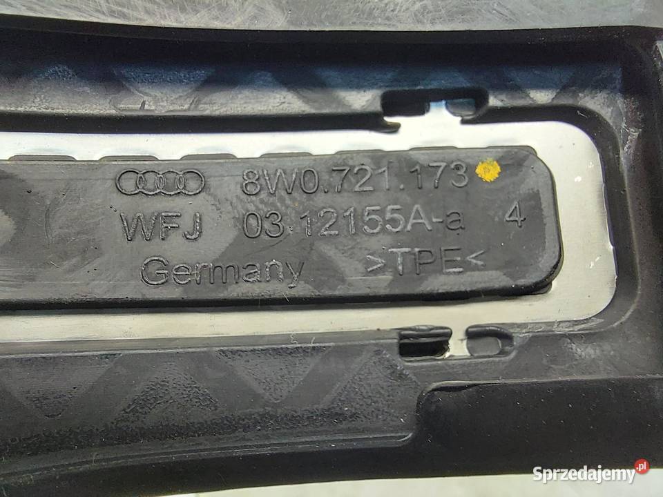Audi Q7 II LIFT 4M0 TFSI guma nakładka na pedał dolnośląskie