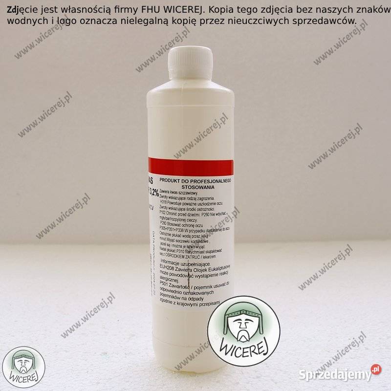 Kwas szczawiowy roztwór 32 Gotowy do użycia podkarpackie Jaśliska sprzedam