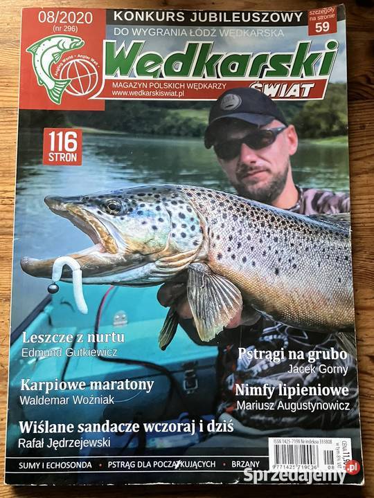 Wędkarski Świat 082020 Stan idealny Warszawa