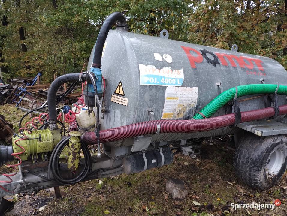 Beczka asenizacyjna nieuszkodzony Rolnictwo Chmielnik