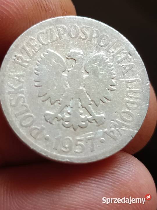 Sprzedam 50 groszy 1957 skretka lekka bvm lubelskie