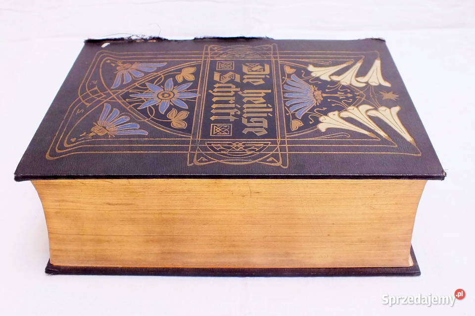 Stara biblia ilustrowana Lubin sprzedam