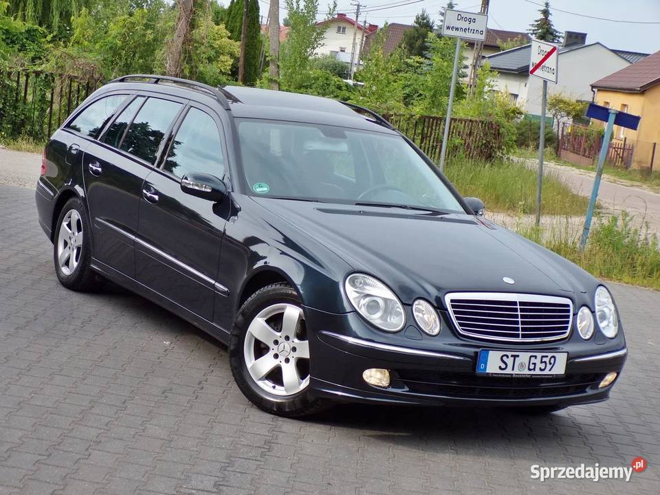 Mercedes Klasa E W211 zadbany manualna Klasa E Gostynin
