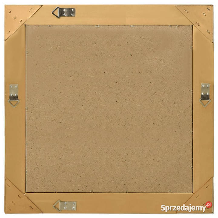 Lustro ścienne w stylu barokowym 60x60 złote Warszawa