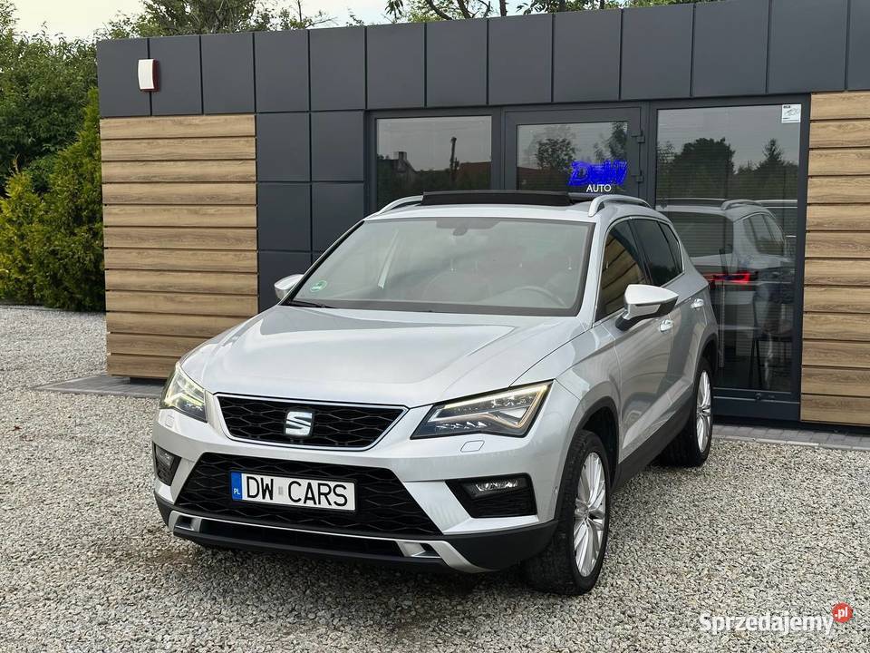 Seat Ateca 14 TSI Panorama Alcantara Ekonomiczna Ateca Wrocław